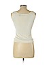 Dana Buchman 100% Rayon Ivory Sleeveless Top Size S (petite) - photo 2