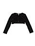 Pippa & Julie Solid Black Shrug Size 12 - photo 1