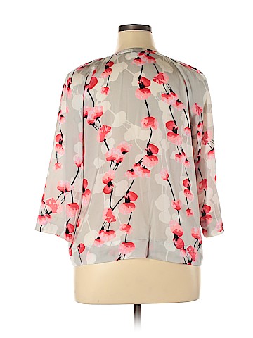 DKNYC 3/4 Sleeve Blouse (view 2)