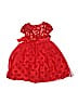 Blueberi Boulevard 100% Polyester Red Special Occasion Dress Size 6X - photo 2