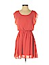 Lush 100% Polyester Pink Casual Dress Size S - photo 1