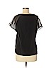 TOBI 100% Polyester Black Short Sleeve Blouse Size M - photo 2