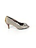 Karen Scott Silver Heels Size 9 - photo 1