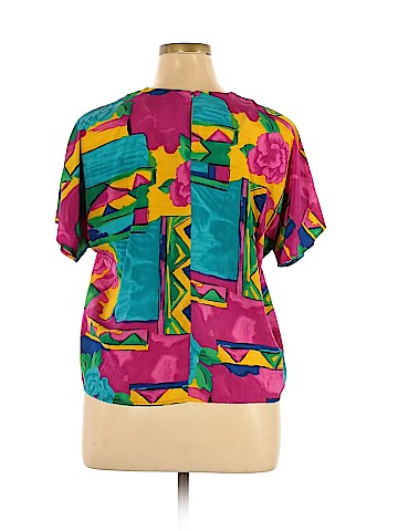 Assorted Brands Short Sleeve Blouse (view 2)