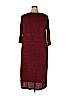 R&M Richards Burgundy Casual Dress Size 16 - photo 2