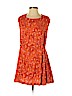 Free People Orange Casual Dress Size S - photo 1