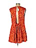 Free People Orange Casual Dress Size S - photo 2