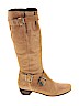 Fidji 100% Leather Tan Boots Size EU 40 - photo 1