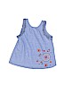 Hartstrings Floral Paisley Blue Sleeveless Top Size 3T - photo 1