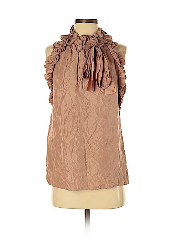 Robert Rodriguez Sleeveless Silk Top (view 1)