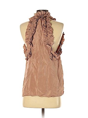 Robert Rodriguez Sleeveless Silk Top (view 2)