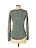 Free People 100% Cotton Green Long Sleeve Blouse Size S - photo 2