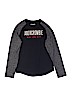Abercrombie Blue Long Sleeve T-Shirt Size 11 - 12 - photo 1