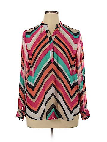 New Directions Long Sleeve Blouse (view 1)