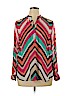 New Directions 100% Polyester Pink Long Sleeve Blouse Size XL - photo 1