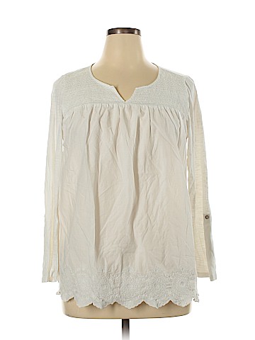 Gloria Vanderbilt Long Sleeve Blouse (view 1)
