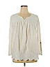 Gloria Vanderbilt 100% Cotton White Long Sleeve Blouse Size XL - photo 1