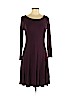 Lauren by Ralph Lauren Purple Casual Dress Size M (petite) - photo 1