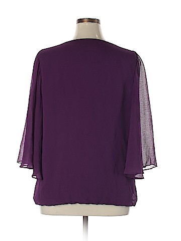 DressBarn 3/4 Sleeve Blouse (view 2)