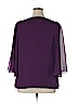 DressBarn Purple 3/4 Sleeve Blouse Size 1X - photo 2