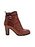 J.Crew Brown Ankle Boots Size 7 1/2 - photo 1