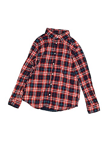 Wonder Nation Long Sleeve Button-Down Shirt (view 1)