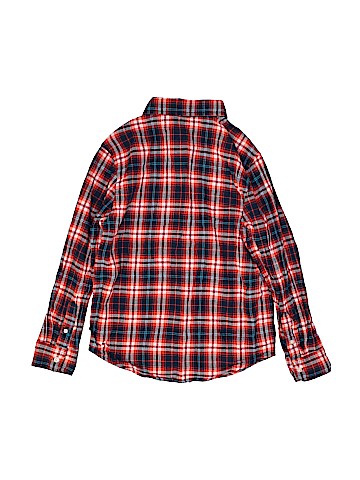 Wonder Nation Long Sleeve Button-Down Shirt (view 2)