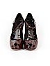 Fendi 100% Patent Leather Brown Heels Size EU 39 - photo 2