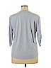 Ellen Tracy Blue 3/4 Sleeve Top Size XL - photo 2