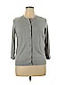 Ann Taylor Gray Cardigan Size XL - photo 1