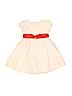 Bitty Baby by American Girl 100% Cotton Solid Ivory Special Occasion Dress Size 4 - photo 2