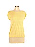Ann Taylor LOFT Yellow Short Sleeve T-Shirt Size L (petite) - photo 1