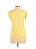 Ann Taylor LOFT Yellow Short Sleeve T-Shirt Size L (petite) - photo 2