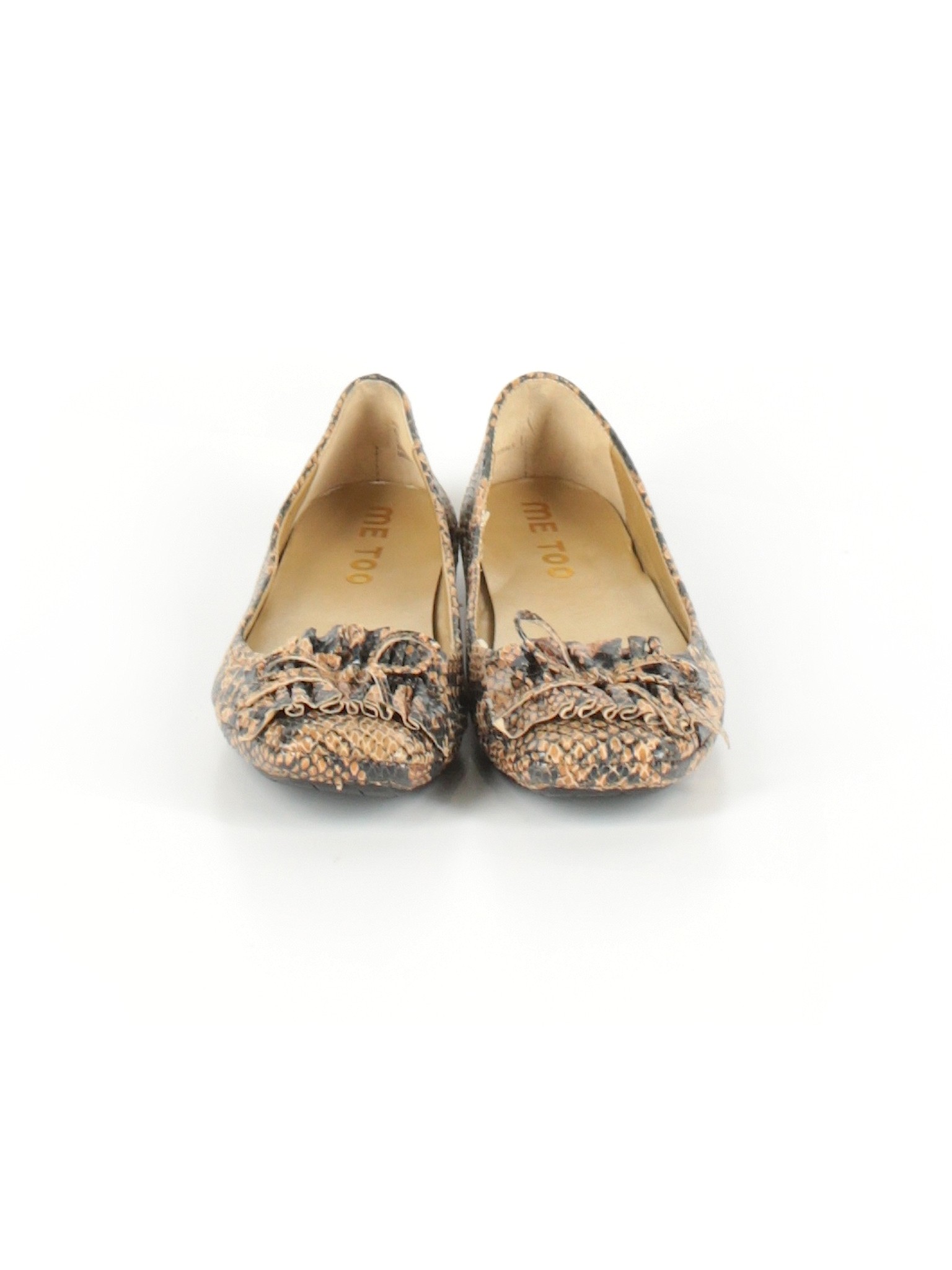comfortable brown flats