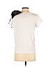 Alice + Olivia 100% Cotton Ivory Short Sleeve Top Size S - photo 2