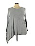 Assorted Brands Gray Long Sleeve Top Size 4X - photo 1