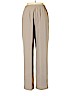 Le Suit 100% Polyester Tan Dress Pants Size 8 (petite) - photo 2
