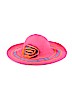 Something Special 100% Polyester Stripes Pink Sun Hat One size - photo 1