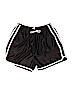 Hibbett Sports 100% Polyester Solid Black Athletic Shorts Size M (youth) - photo 1