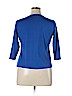 Karen Scott 100% Cotton Blue 3/4 Sleeve T-Shirt Size XL (petite) - photo 2