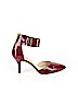 MICHAEL Michael Kors 100% Leather Burgundy Heels Size 7 1/2 - photo 1