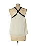 10 Crosby Derek Lam 100% Polyester Ivory Sleeveless Blouse Size 10 - photo 2