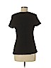 Croft & Barrow Black Short Sleeve Top Size M (petite) - photo 2