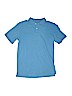 Cherokee 100% Cotton Solid Blue Short Sleeve Polo Size 12 - 14 - photo 1