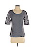 Banana Republic 100% Polyester Gray 3/4 Sleeve Blouse Size S - photo 1