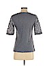 Banana Republic 100% Polyester Gray 3/4 Sleeve Blouse Size S - photo 2