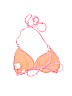 Hollister Orange Swimsuit Top Size S - photo 2