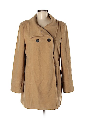 Larry Levine Wool Coat (view 1)