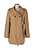 Larry Levine Tan Wool Coat Size M - photo 1