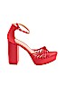 Who What Wear Red Heels Size 8 - photo 1